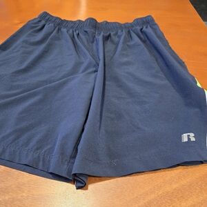 Men's Navy Blue Athletic Shorts Size Med